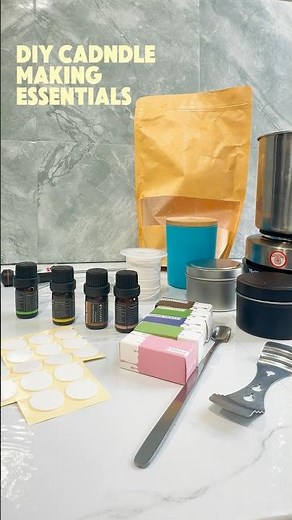 DIY Candle Making Essentials 🕯️ Everything You Need to Get Started #craftstash