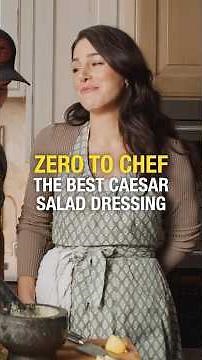 Chef Teaches BEST Caesar Dressing