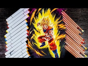 Drawing Goku Ssj 2