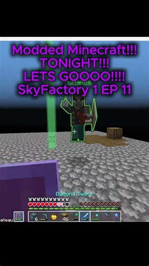 SkyFactory 1(Ep11) BLIND - Live Tonight 11:00 PM | Twitch & Kick |‪@unreal_unicorn‬ #minecraft #gaming