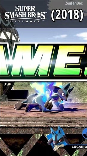 Evolution of Lucario’s Stamina KO | Super Smash Bros.