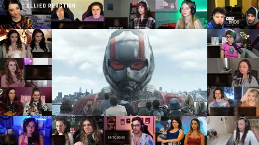 【完整】《蚁人2》老外反应reaction