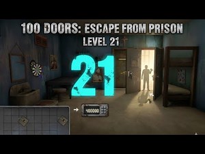 100 Doors: Escape from Prison LEVEL 21 | Step by Step Guide 🔑