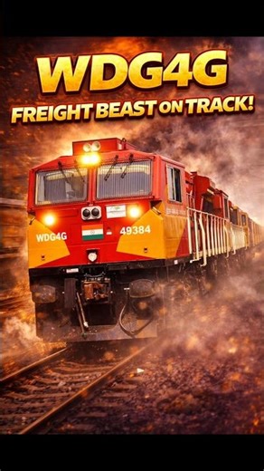 WDG-4G | Diesel Beast of Indian Railways #train #railway #indianrailways #shorts