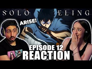 ARISE! 🔥 Solo Leveling Episode 12 REACTION!