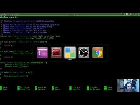 FUSE (File system in userspace) tutorial