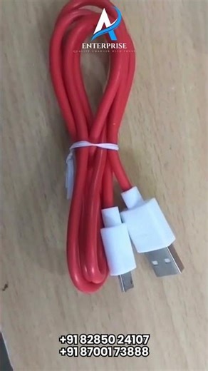 🔌 Premium Data Cables for Fast Charging ⚡ | Strong • Durable • High Performance #shorts