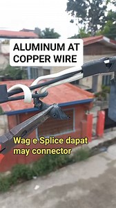 Aluminum at copper wire wag e splice ng recta para hindi magaya dito . Dapat meron akmang connector para sa long lasting at safe connection #electrician #relay #panelboard #control #power #technician #switch #wiring #outlet #electrical | Electricians Guide