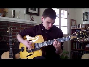 Jan Knutson - Archtop Guitar Demo - X Braced vs. Parallel vs. Selmer Part I