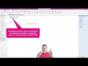 OneNote-Tutorial: Microsoft OneNote Symbole