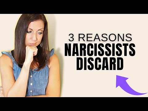 NARCISSIST’S DISCARD: 3 Reasons Narcissists Discard (And Why It's Not Your Fault)