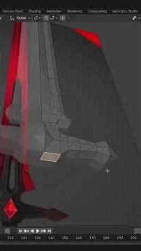 Modeling a Dark Fantasy Sword in Blender