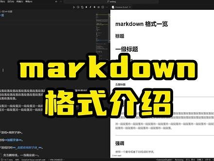 markdown文档格式介绍#markdown教程 #markdown语法 #干货分享 #程序员 #程序代码