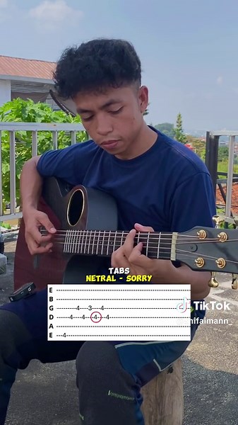 Tutorial Gitar: Chord 'Sorry' oleh Netral