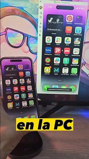 Duplicate Screen and Control your CELL PHONE