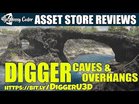 Unity Asset Reviews - Digger Caves and Overhangs