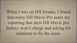 (FIXED) DJI Mavic Pro Battery Wont Charge (Why, How to Fix)