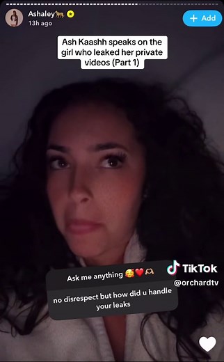 Ash Kaashh Discusses Leaked Private Videos Incident
