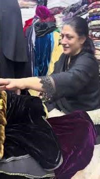 Salma Zafar Asim and Diyarahman our valueabale customer , live review at Javed fabrics pure silk