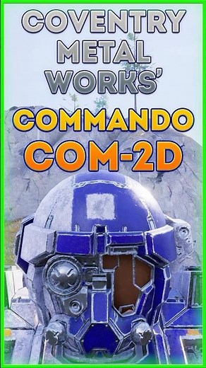 MechWarrior 5 Beginner's Short Manual: Commando COM-2D Mech Build