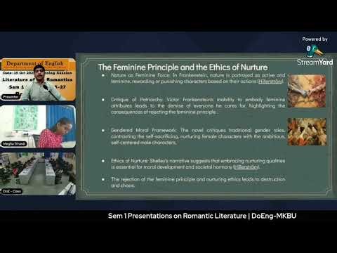 Frankenstein: The Ethics of Creation and Proto-Environmental Imagination