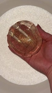 our glass sand texture is so unique and beautiful! this is me mixing the base for diamonds and pearls slime ✨💎 | pilotslime