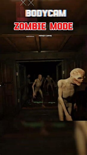 Body cam zombie mode is insane! #bodycam #shorts #fps #gameplay #zombie