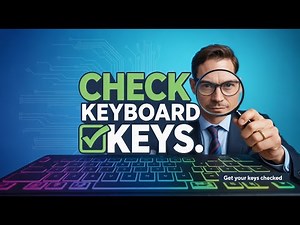 How to Check Laptop Keyboard Working or not | laptop online Keyboard Test
