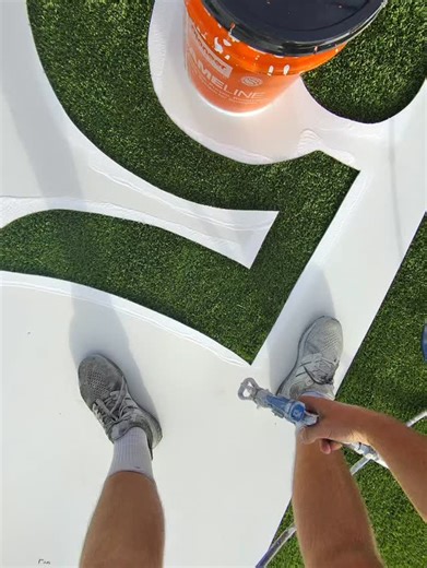 Field Perfection on Instagram: "Join Florida’s leading sports painters to paint this perfect custom 50! #fieldpainting #perfectlines #fieldperfection #floridasports"