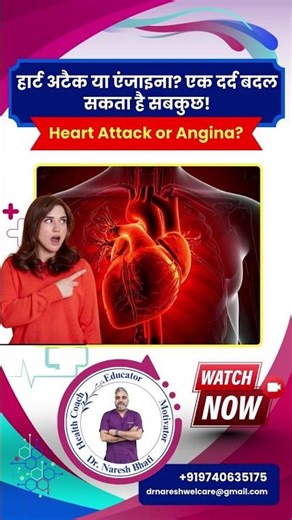 Anginal Pain Causes Symptoms Types & Emergency Warning Signs Treatment Explained Dr. Naresh Bhati