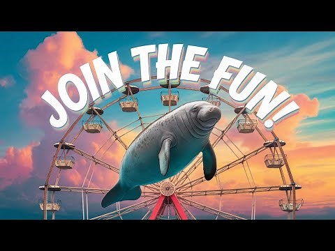 Manatee County Fair 2025 Vlog | Animals, Rides, Food & Dinosaur Show!