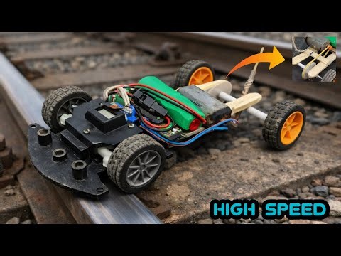 How to make High speed remote control RC car at home & how to make electric car