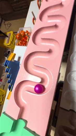 Soothing DIY Marble Run Course (ASMR) #marblerun #asmr