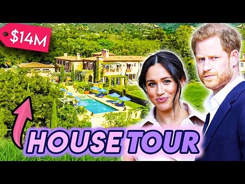 Meghan Markle & Prince Harry | House Tour | $14.65 Million Montecito Estate