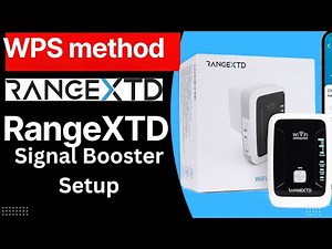 RangeXTD WIFI Signal Booster Setup Using WPS button No Password Required | RangeXTD Extender Setup