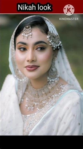 latest bridal makeup looks with jewellery and hairstyling ideas #youtubeshorts