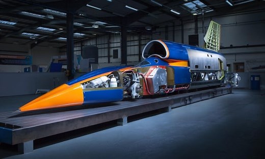 Bloodhound Super-Sonic car: will this be the new fastest land vehicle? – timelapse video