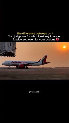 Difference between us 💔 #airindia #indigo #vistara #love #aviation #relatable #reelviral #viral #rea