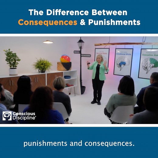 The terms “punishments” and “consequences” are often used interchangeably, but they are actually quite different. The goal of punishment is for you to feel bad for what you’ve done. When you feel bad about yourself, you’re pushed to the lower centers of your brain. The goal of consequences, on the other hand, is for you to reflect on the impact of your actions on yourself and others. From your executive state, you can learn from a mistake and choose to change. You must metaphorically climb up to
