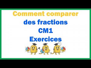 How to compare fractions (grade 4 exercises)