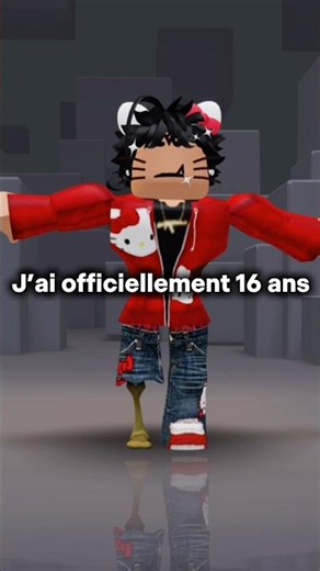 C’est mon anniversaire ❤️‍🔥// #roblox #rblx #fypシ