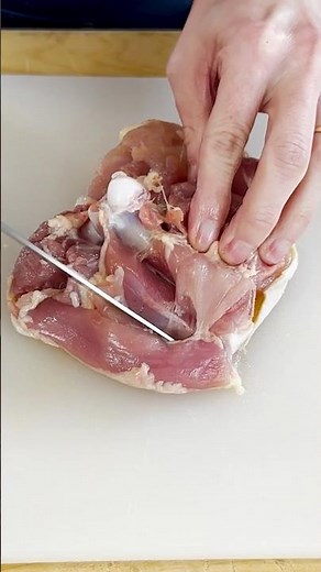 Are you deboning chicken like this?! #shorts #kitchentips #cookingtips #howtocook