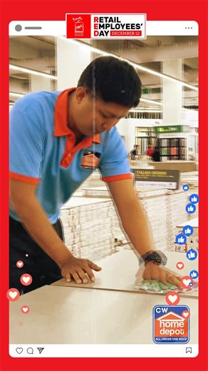 Every great retail story starts with a single step. At CW Home Depot, growth begins with every step taken on the store floor. Arjay’s journey from Merchandiser to Store Supervisor reflects the spirit of resilience and heart that defines our retail community. His story shows how a workplace can shape not just a career, but the person you become. This is the power of life in retail—where purpose meets possibility. Happy Retail Employees Day! ❤️ #RED2025 #InADaysWork #LifeInRetail #ProudlyPRA | Phi