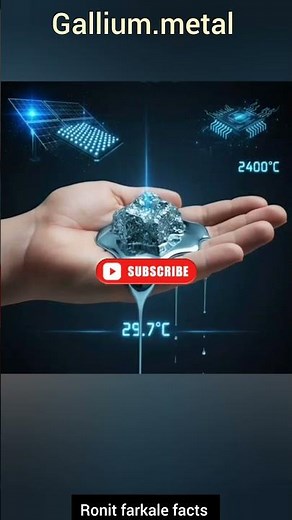 Gallium metal fact #facts