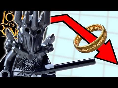 Lego Sauron's Mordor Meeting | Lord of the Rings Lego Animation