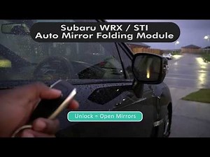 Subaru WRX / STI Auto Mirror Folding Module