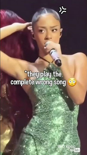 Manon was about to start the show, then this happened!? 🤦‍♀️ #katseye #manon