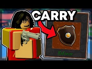 The Enforcer Experience In Bloxston Mystery