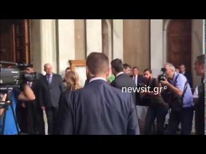 Μνημόσυνο Μητσοτάκη: Άφιξη Κυριάκου Μητσοτάκη