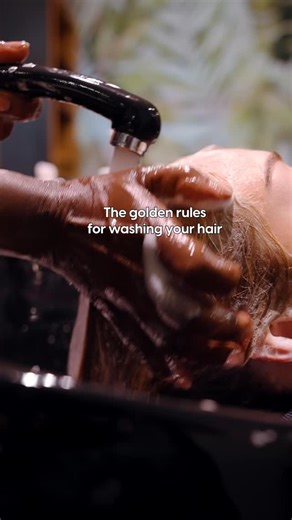All hair salons follow these rules ✨  Shampoo just your scalp, not...